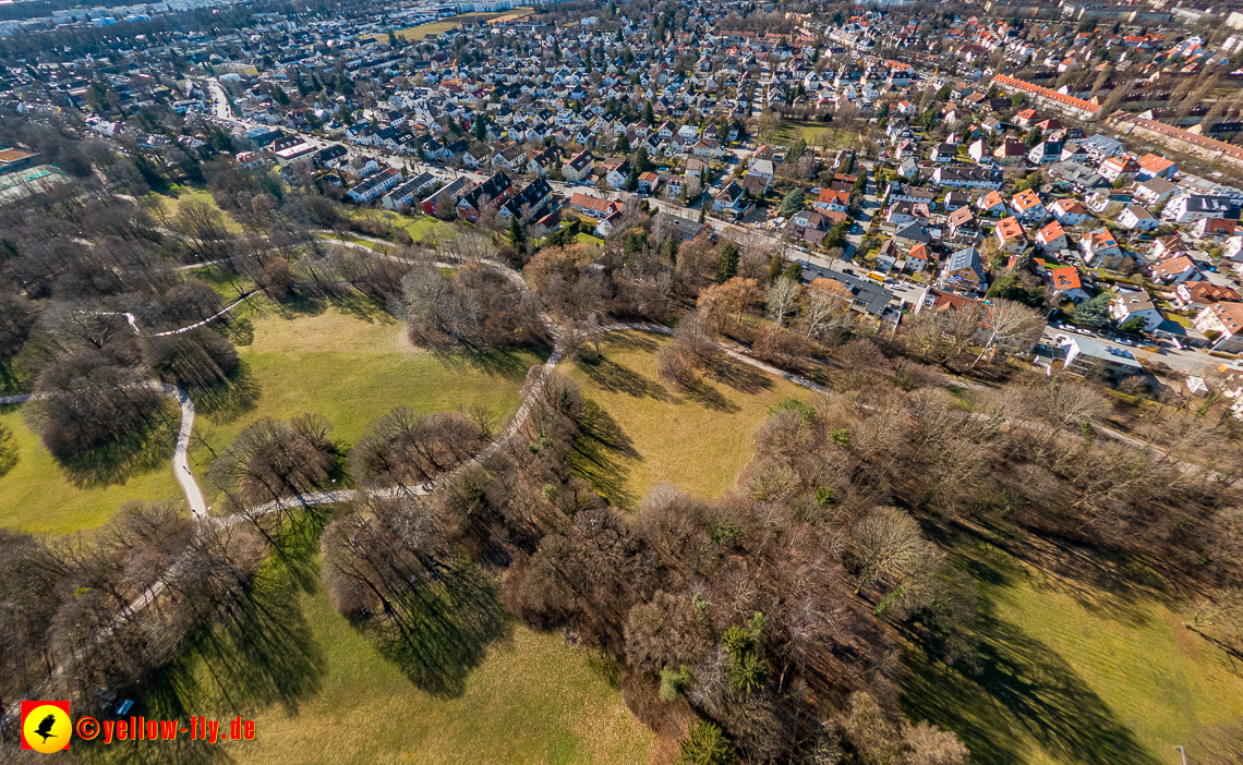 20.02.2023 - der Hachinger Bach und das Michaelibad in Neuperlach